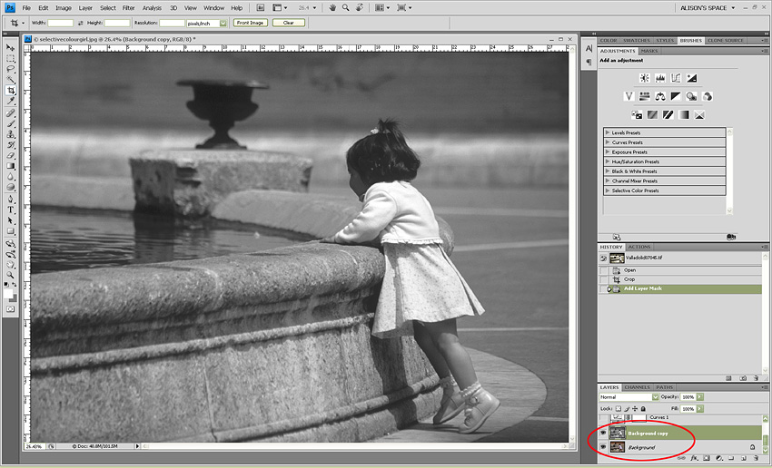 convert to black and white