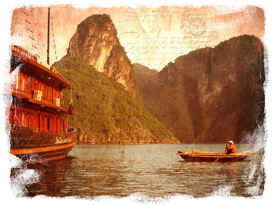 Halong Bay, Vietnam - Forgotten Postcard