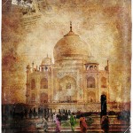 Taj Mahal, Agra, India - Forgotten Postcard
