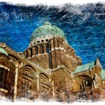 Basilica of Koekelberg, Brussels, Belgium - Forgotten Postcard