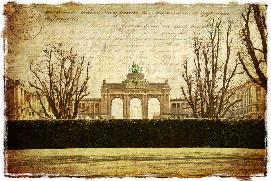 Parc Cinquantenaire, Belgium - Forgotten Postcard