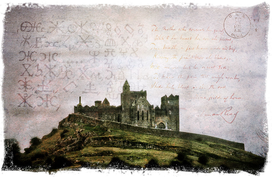 Rock of Cashel, Ireland - Forgotten Postcard