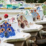 Trumpet Player on the Wavy Bench