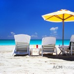 Relaxing on the beach - Great Exuma, Bahamas
