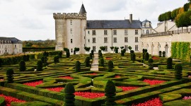 Photographing the Chateau Villandry