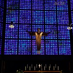 Inside the new Kaiser Wilhelm Memorial Church