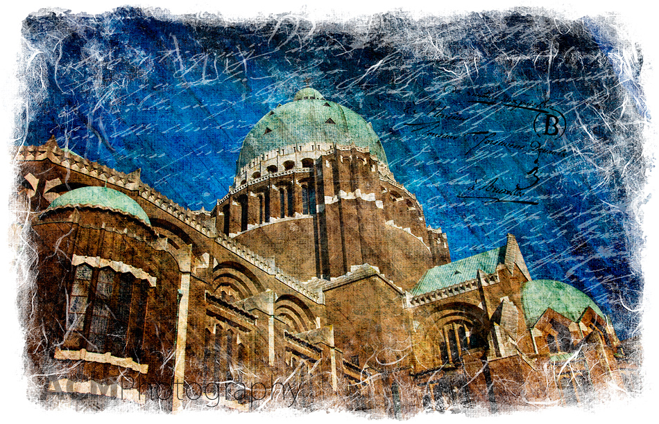 Basilica of Koekelberg, Brussels, Belgium - Forgotten Postcard