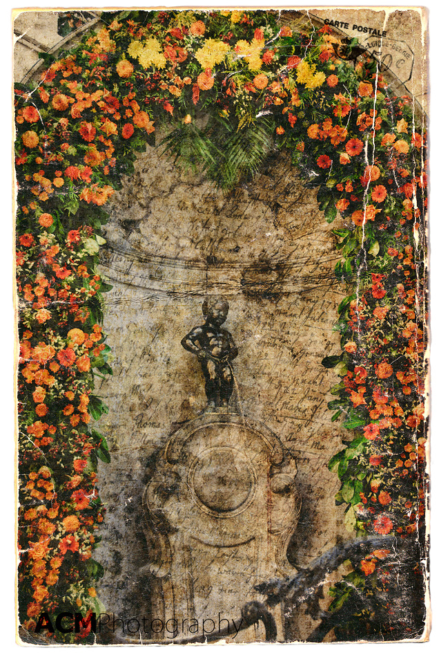 Manneken Pis, Brussels â€“ Forgotten Postcard