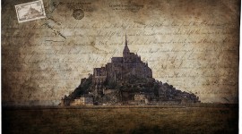 Mont Saint Michel, France - Forgotten Postcard