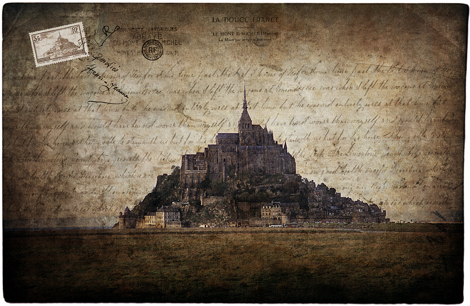 Mont Saint Michel, France - Forgotten Postcard Mont Saint Michel, France - Forgotten Postcard