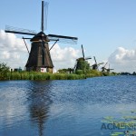 Windmills of Kinderdijk, The Netherlands
