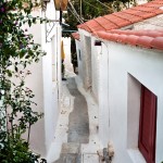 Tiny streets in Athens, Greece