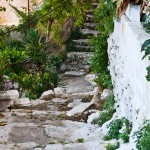 Tiny streets in Athens, Greece