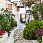 Tiny streets in Athens, Greece