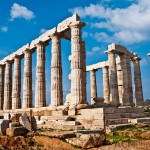 Poseidon Temple at Cape Sounion, Greece