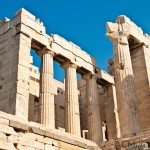 The Propylaea (entrance to the Acropolis)