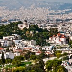 View of Athens from the Acropolis