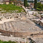 Dionysus theatre, Athens, Greece