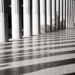 Black and White Pillars of the Agora