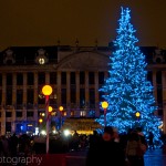 Christmas in Grand Place Brussels, Belgium 2010