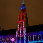 Elecrabel Nights Lightshow Grand Place, Brussels, Belgium