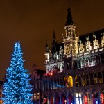 Christmas in Grand Place Brussels, Belgium 2010