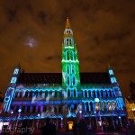 Elecrabel Nights Lightshow Grand Place, Brussels, Belgium