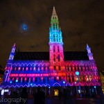 Elecrabel Nights Lightshow Grand Place, Brussels, Belgium