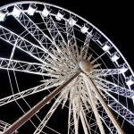 Ferris Wheel at the Christmas Market, Brussels, Belgium