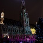 Christmas in Grand Place Brussels, Belgium 2008