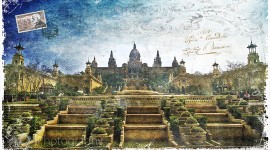 Palau Nacional, Barcelona, Spain | Forgotten Postcard