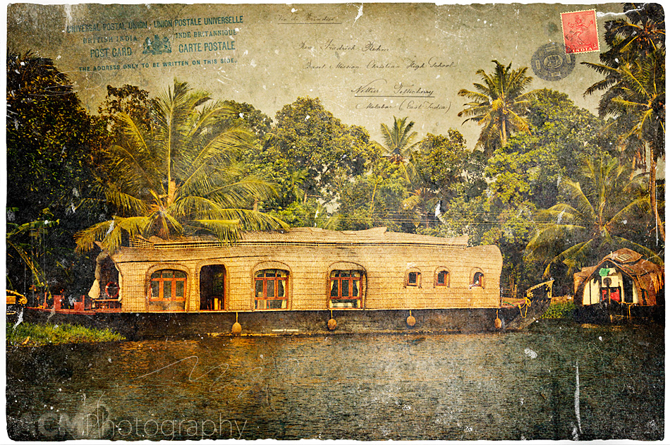 Kerala Backwaters, India - Forgotten Postcard