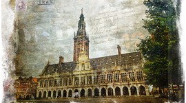 KU Leuven Library, Belgium | Forgotten Postcard